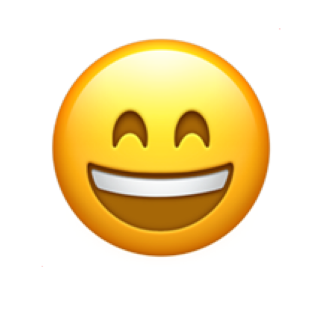 Smiling emoji